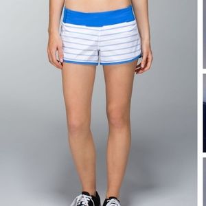 lululemon shorts size 8  2 way strecth inseam 2